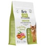 BRIT CARE, Сухой корм с инд. и лососем д/взр.кош "Cat Indoor Stool Odour Reduction", 0.4 кг,