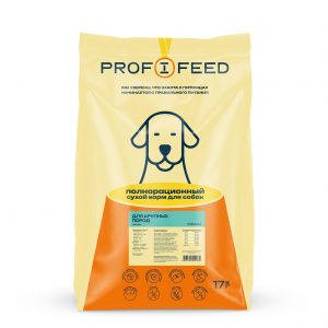 Profifeed Корм для собак Крупных пород 17 кг