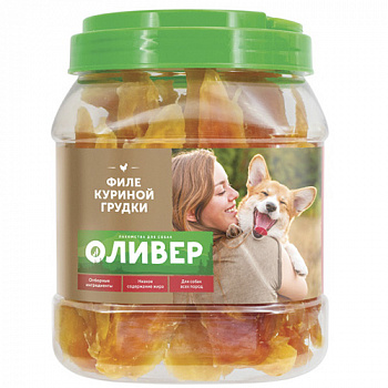 Оливер банка 750гр Филе куриной грудки 