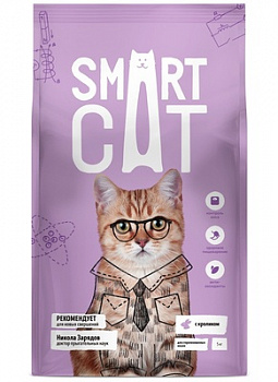 Smart Cat 0.4 кг сухой корм д/стерилизованных кошек с Кроликом
