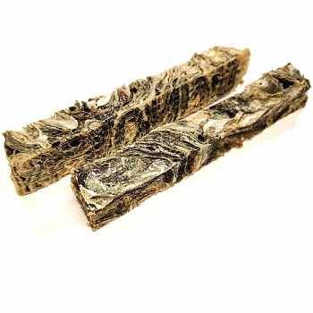 Лакомство д/непродуктивных животных (кожа трески атлантическая сушеная ) 100 гр