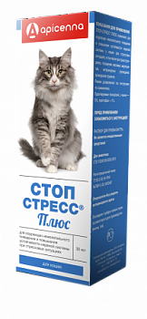 Стоп-Стресс капли для кошек 30 мл