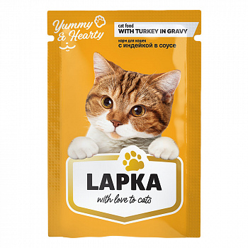 Лапка 85 гр д/кош. Индейка соус