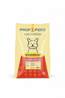 Profifeed корм для кошек Кролик10кг