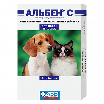 Альбен С 6таб