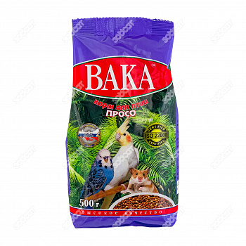 ВАКА ВК просо д/птиц 500 гр (14)