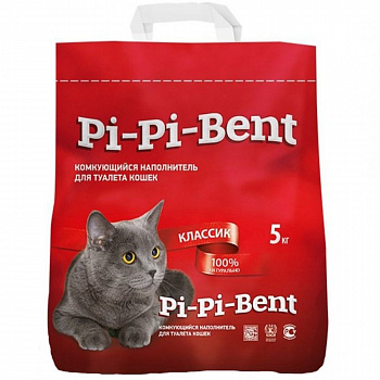 Пи-пи Bent Классик крафт-пакет 5 кг ( 12 л ) Комкующийся