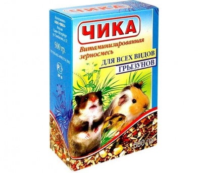 Чика корм для грызунов 500 гр