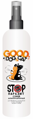 Спрей150 мл  Good Dog/Cat ( стоп паразит для обработки места обитания)
