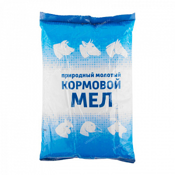 Мел кормовой 2кг  5 шт