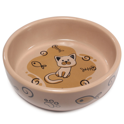 Миска керамическая "Кошечка" 0,35 л Triol