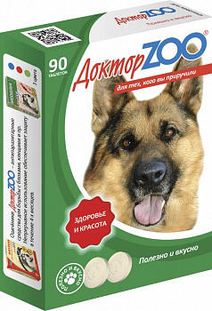 Доктор Зоо д/соб. Здоровье и сила 90 таб. (Красота)