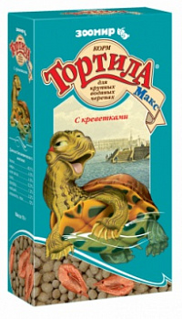 Тортила-Макс корм для водных черепах 70 гр