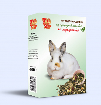 SEVEN SEEDS д/кроликов 400г*12  S112