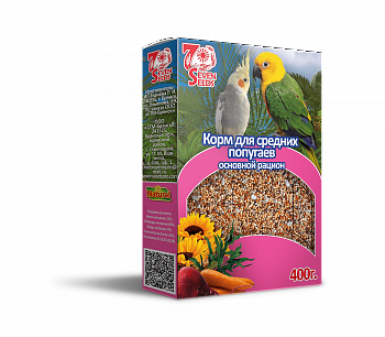 SEVEN SEEDS SPECIAL д/средних попугаев 400г*12 S205