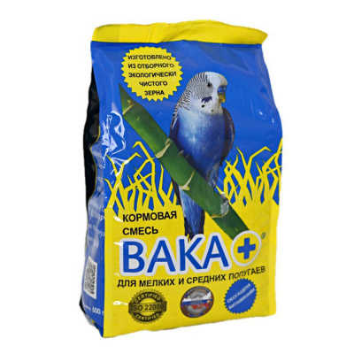 ВАКА плюс д/попуг. 500 гр (10шт)