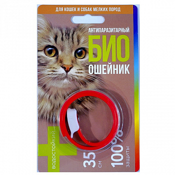 ОшейникБИО д/кош. от блох и клещей 35 см Комплект 24 шт