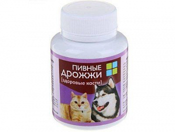 Пивные Дрожжи с Кальцием 80 таб.
