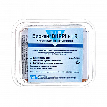 Биокан DHPPIL+L вакцина д/собак