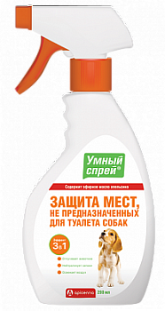 Спрей Умный Защита мест не предназначенных для туалета кошек( антигадин) 250мл