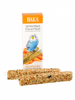 Палочки Вака д/попугаев Морковь (2шт)