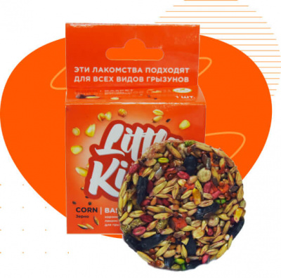 Little King Лакомство д/грызунов Корзинка зерновая 40 гр