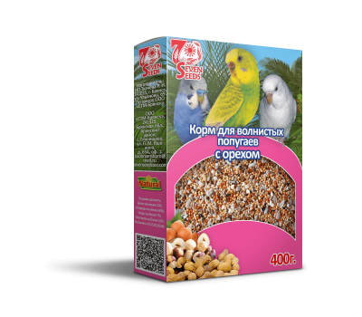 SEVEN SEEDS SPECIAL д/волн. с орехом 400г*12   S203