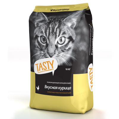 Tasty 10 кг д/кош. Курица