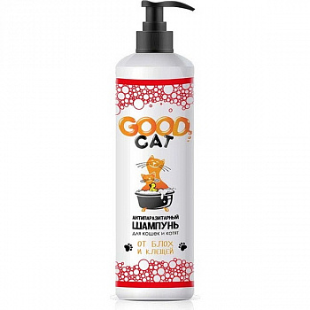 Шампунь для котят и кошек от блох и клещей 250 мл. Good Cat