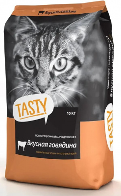 Tasty 10 кг д/кош. Говядина