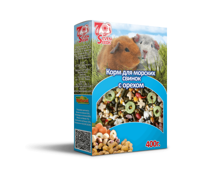 SEVEN SEEDS SPECIAL д/морских свинок с орехом 400г*16  S206
