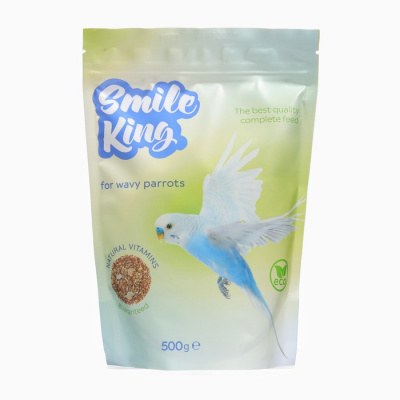 Smile King корм д/волнистых попугаев 500 гр