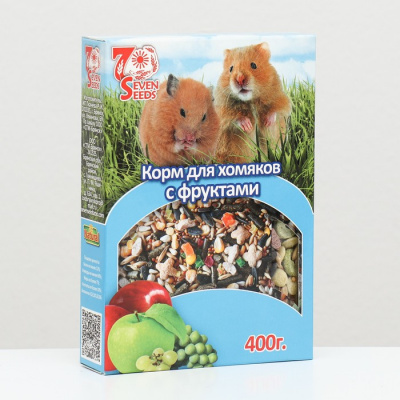 SEVEN SEEDS SPECIAL д/хомяков с фруктами 400г*12 S209
