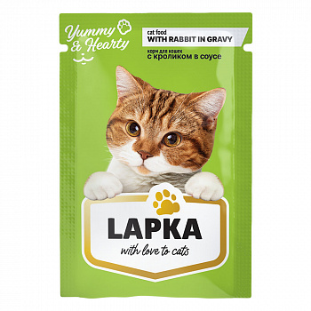 Лапка 85 гр д/кош. Кролик соус