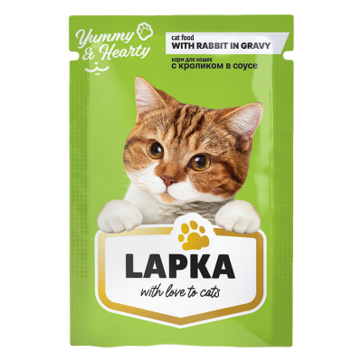 Лапка 85 гр д/кош. Кролик соус