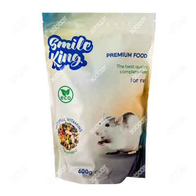 Smile King корм д/крыс 600 гр Премиум