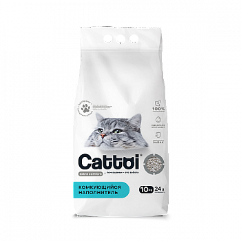 Наполнитель минеральный комкующийся Cattoi Extra Comfort 10 кг