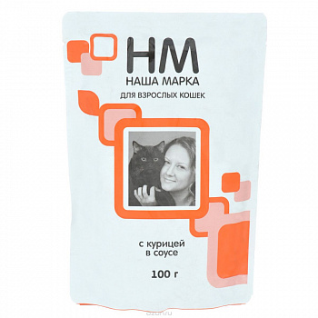 НМ 0,1 д/кош.Курица соус  24 шт