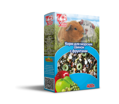 SEVEN SEEDS SPECIAL д/морских свинок с фруктами 400г*16  S207