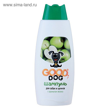 Шампунь для собак и щенков с ароматом Яблока 250 мл. Good Dog