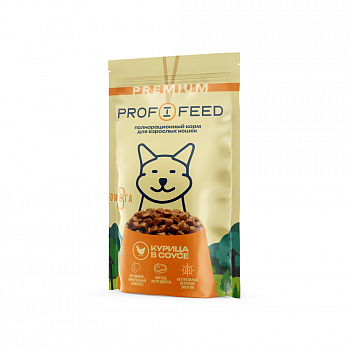 Profifeed 75 гр корм для кошек Курица *28